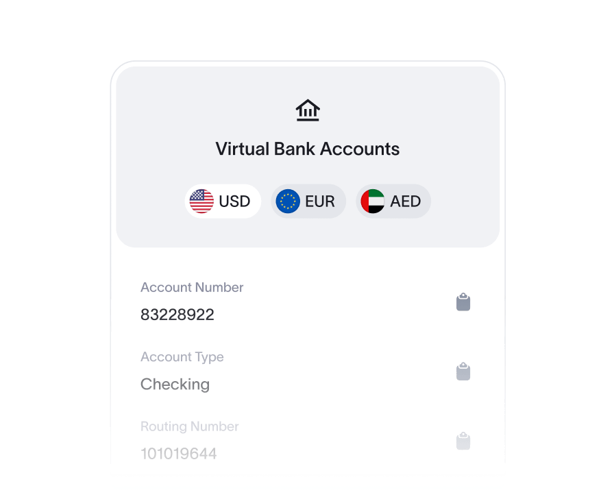 Global USD account