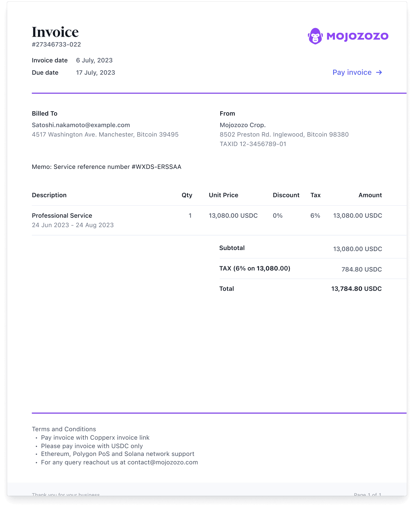 Invoice